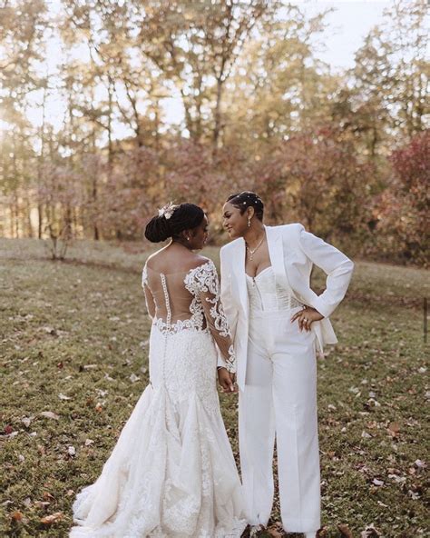 lesbian wedding suits ideas